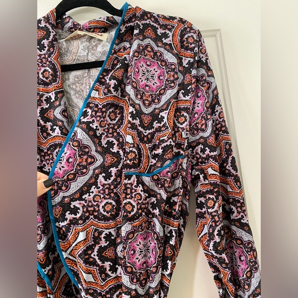 Free People Boho Hippie Robe Don’t You Wait kimono duster jacket open cardigan - Picture 3 of 14